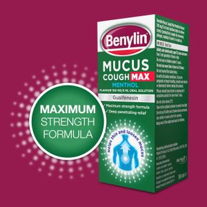 Benylin Mucus Cough Syrup 150ml – Max Strength