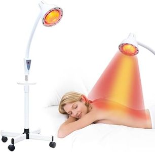 Infrared Light,White 275W Near Red Infrared Heat Lamp for Relieve Joinpt Pain and Muscle Aches