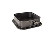 Nordic Ware Square Springform Pan, 18 Cup Capacity, Charcoal