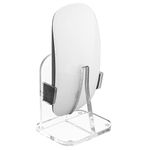 CaSZLUTION Acrylic Vertical Mount Stand Base for Charging Apple Magic Mouse 1 & 2 - Magic Mouse Storage Holder (Charger Cable not Included)