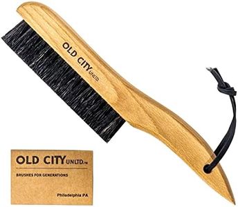 Clothes Brush Garment Brush-USA-Lint Brushes for Clothes, Lint Remover for Clothes 100% Boar Bristle Men's Wool Suit Brush, Suede, Furniture and Upholstery, Hat Brush