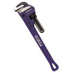 IRWIN Vise-Grip Pipe Wrench, Cast Iron, SAE, 2-1/2-Inch Jaw, 18-Inch Length (45619)