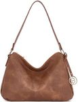 BOSTANTEN Purses for Women Vegan Leather Shoulder Bag Designer Ladies Hobo Handbags Pocketbooks, Retro Brown