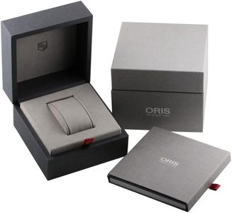 Oris Aquis Date Automatic Men's Watch – Black Dial, Rubber Strap