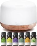 ASAKUKI Essential Oil Diffuser with