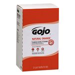 GOJO 7255-04 Natural Orange Pumice Hand Cleaner, 2000 mL Refill, 4-Pack