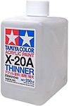 Radiokontrol TAMIYA 81040 Acrylic Poly Thinners X-20A 250ml