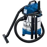 Draper 13785 Wet & Dry Vacuum Cleaner with Stainless Steel Tank, 20L, 230V