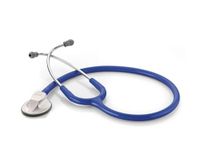 ADC Adscope 615 Platinum Professional Clinician Stethoscope with Tunable AFD Technology, 30.5 inch Length, Royal Blue