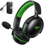 Wireless Gaming Headset for XBOX Series X|S|One, PC, PS5, PS4, Mac, Switch, Gaming Headphones with 2.4GHz, Bluetooth 5.4, 53MM 3D Stereo Sound, 60H Battery, Detachable Noise Canceling Mic, 3.5mm Wired