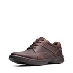 Clarks Mens Bradley Walk Oxford, Brown Tumb, 11 Wide US