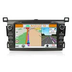 YUNTX Double Din Android 10 Car Navigation Stereo 2G/32G Octa-Core Applicable to Toyota RAV4 (2013-2015)–8 inch Support Rear Backup Camera,LCD Touchscreen,WiFi/BT,SD Card,USB, AM/FM Radio Receiver