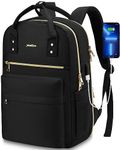 Laptop Backpack for Women 15.6 Inch, School Backpack for High School Teen Girls with Charger