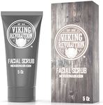 Viking Revolution Face Wash Men - Microdermabrasion - Mens Face Wash For Skin Exfoliating, Deep Cleansing, Removing Blackheads, Acne, Ingrown Hairs - Men Face Wash - Face Scrub Men