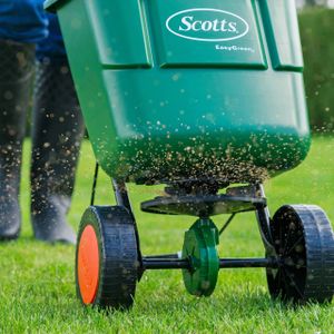 EverGreen Scotts EasyGreen Rotary Lawn Spreader – Grass Seed Applicator
