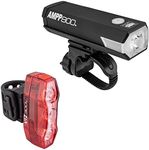 CATEYE - AMPP Rechargeable Headlight and ViZ USB Rechargeable Daytime Safety Light Combo Kit (AMPP800 / ViZ300)