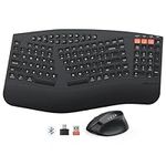 MEETION Ergonomic Keyboard and Mous
