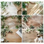 HomeArt 3 Sheet 2 in 1 Marble Product Photography Backdrop 3D Flat Lay Tabletop Double-Sided 20x29 Photo Background PVC Wrinkle Free for Small Products Food, Cosmetics Shoot (Pack of 3, Combo 1)