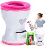 EXJIOTA Yoni Kit, Intelligent Steam Seat with Cushion and Steaming Herbs(20 Bags), V Steam at Home Kit for Women Vaginal Health, PH Balance, Postpartum Care, Cleansing and Menstrual Support