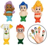 Nickelodeon Bubble Guppies Finger Puppets - Party Favors, Educational, Bath Toys