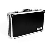 GHOSTFIRE Guitar Multi Effect Pedal Case 21.6x12.4x4.2in ，with Pedal Mounting Tape Fastener，Sturdy Locking Aluminum ，T Series T-EC10