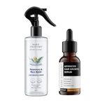 Bare Anatomy Nature X Science Rosemary Water Spray For Hair Growth & Thickness With Rice Water 200ml + Advanced Hair Growth Serum 30ml | Thick Density | Hair growth & Hair fall control serum for Women & Men