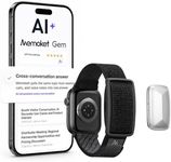 Memoket Gem Wearable AI Voice Recorder, Transcribes, Fits Apple Watch Bands