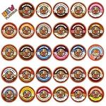 30-count Crazy Cups Flavored Coffee Single Serve Cups for Keurig K Cups Brewer Variety Pack Sampler by Custom Variety Pack