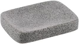 Rectangular Grey Granite Soap Dish Cup Dispenser