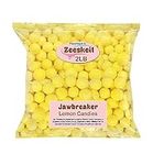 Ferrara Jaw Breakers Hard Candy, 2 Lb, Lemon Flavor Jawbreaker Candy Balls, Bulk Bag of Candies, Party, Holiday, Wedding Sweets by ZEESKEIT