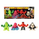 Stretcherz Stretch Squad 4 Pack Fidget Toy Set | Stress Relief, Anxiety Relief & Calming Squishy Fidget Toy | Sensory Toy Playset | arty Bag Fillers For Birthday, Parties, Schools | 3+