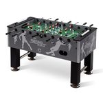 BOOT BOY Foosball Table for kids and Adults II Strong Sturdy Championship Soccer Tables II World Games 2024 Edition (Grey and Black, 55"L X 30"W X 36"H)