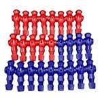 Marsrut 13 Red & 13 Blue Table Soccer Foosball Men Players - 26 PCS/Set