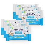 Glandex® Dog, Cat, Pet Wipes Cleansing Deodorizing Hygienic Anal Gland Grooming Wipes - by Vetnique Labs… (Case of 6 Pouches)