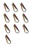 KHUSHA CREATIONS Quilling Kit (Multicolor Quilling Strips of 3mm 10 Packets Total ;1000 Strips Approx. with Quilling Needle) for Hobby Crafts, School Projects, DIY