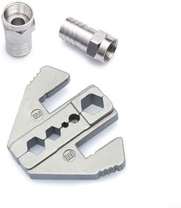 Wirefy Crimping Die for RG Type Coaxial Cable - RG 58, 59, 62, 6