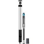 Crankbrothers Klic HP Bicycle Pump with Pressure Gauge Unisex Adult Silver