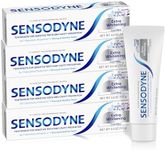 Sensodyne Extra Whitening Sensitive Teeth and Cavity Prevention Whitening Toothpaste, Amazon Exclusive, Cool Mint, Amazon Exclusive- 4 Ounces (Pack of 4)