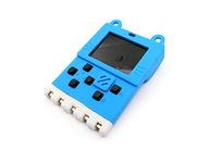 Kittenbot Meowbit Card-sized Retro Computer Codable Console for Microsoft Makecode Arcade and Python Video Game Console Compatible with Micro:bit Expansion Board for Robot (Meowbit-Blue)