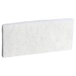 3M 8440 Doodlebug Cleaning Pad, 4.6" x 10" - 5-Pack, White