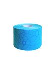 Theraband Kinesiology Tape, Waterproof Physio Tape for Pain Relief, Muscle & Joint Support, Standard Roll with XactStretch Application Indicators, 2 Inch x 16.4 Foot Roll, Blue/Blue