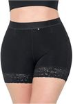 MARIAE FAJAS FU101 Colombian Compression Shorts for Women (Black, Small)