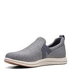 Clarks Womens Fashion Sneaker, Grey Dark Grey, 7 US