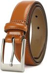 CHAOREN Boys Belt - 1 1/8" Leather Kids Belt for Dress - Perfect Companion to Youth Formal Outfit