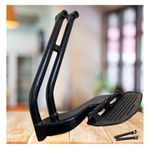 Pathak Ladies Footrest Stand Compatible For Chetak EV Accessories - Black, Made Of Heavy Duty Material | Chetak Foot Rest Stand For Electric Scooter Accessories