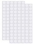 LUPINEZ Transparent Putty Traceless Removable Sticky Putty Double-Sided Adhesive Round Putty Multipurpose Tape Nano Gel Mat for Wood, Glass (70pcs Double-Sided Putty sticker)