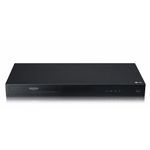LG UBK90 UHD Streaming - 4K - 2D/3D - Region Free Blu Ray Disc DVD Player -100-240V 50/60Hz for World-Wide Use - PAL/NTSC