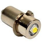 HQRP High Brightness Upgrade LED Light Bulb Compatible with DeWalt: DW908 / DW919 / DW906 / DW918 / DW904 / DW902 / DW904 / DW9043 / DW9083 / DW9063 / DW9023 Flashlights