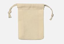 Muslin drawstring Recycled cotton bags, wedding favor pouch, blank gift bags, small, medium, large, 100 pcs (3by4in)
