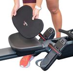 TrubliFit Gel Seat Cushion for Peloton Row, Concept 2, Hydrow, NordicTrack, Water Rower, and More - Ergonomic Seat Pad for Men & Women - Ideal for Gym Row Machines and Seated Exercises